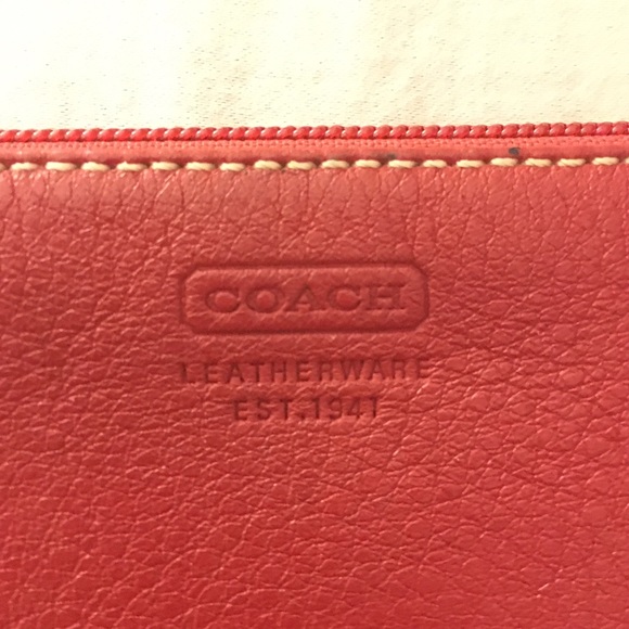 Authentic Coach wristlet - Picture 2 of 3