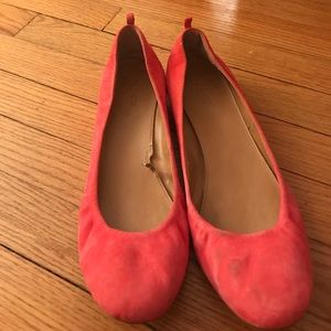 Pink J Crew Flats