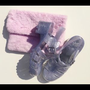 Sparkle Glitter Jelly Shoes