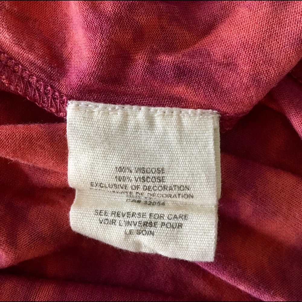 NWOT Free people pink tie dye boho flowy tank - Picture 6 of 8