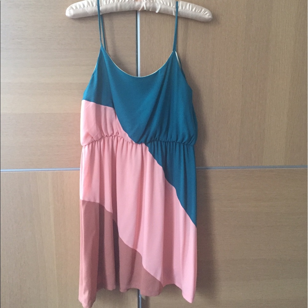 Diagonal stripe sundress