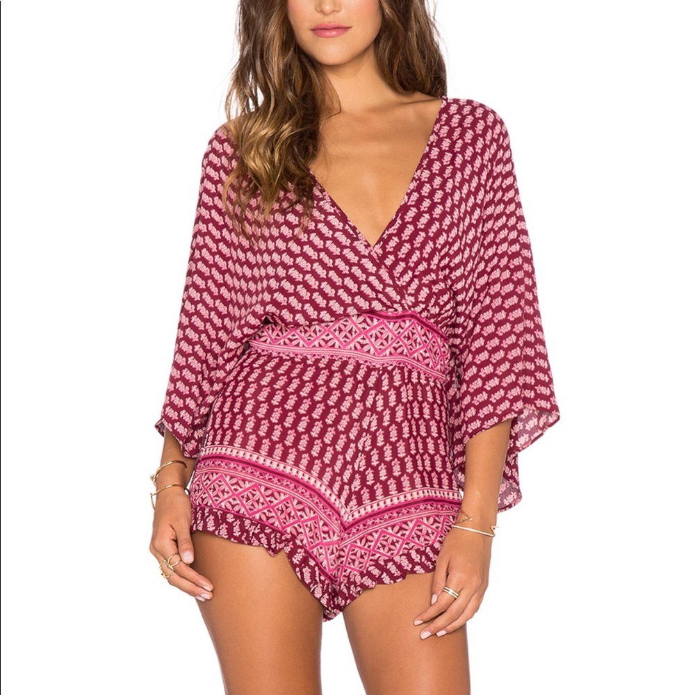 Blue life geisha house play suit