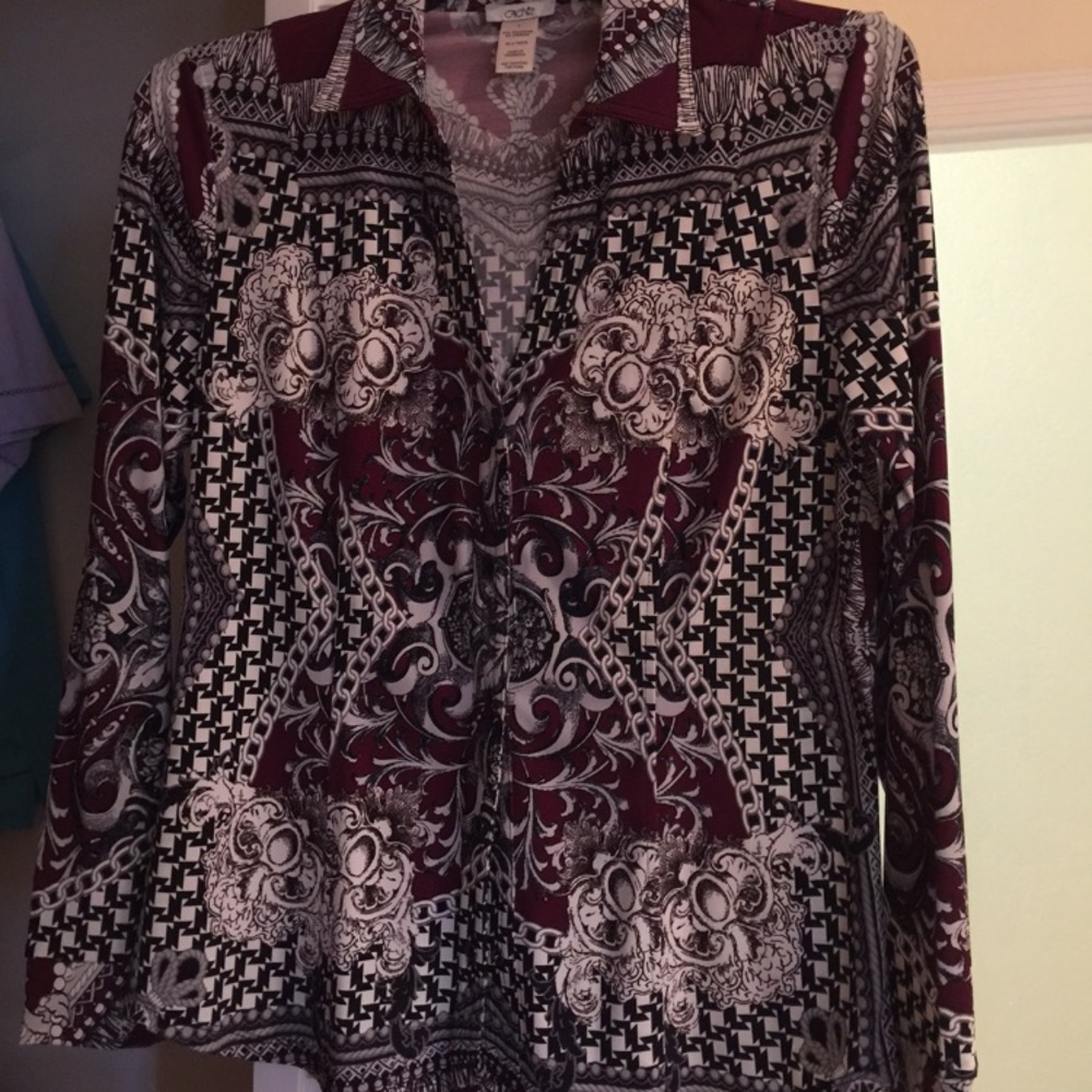 Cache button down shirt