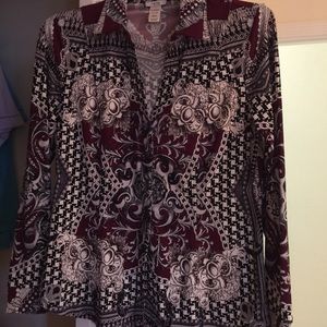 Cache button down shirt