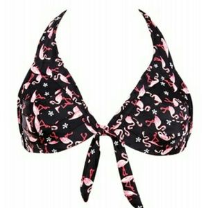 Retro flamingo Bikini (also in plus!)