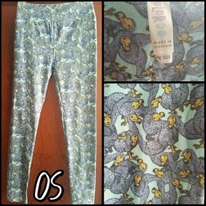 LuLaRoe OS Leggings - Dodo Birds