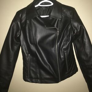 Faux Leather Jacket