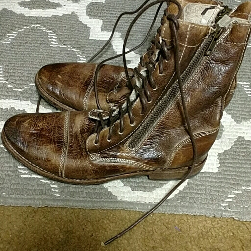 Bed Stu brown boots