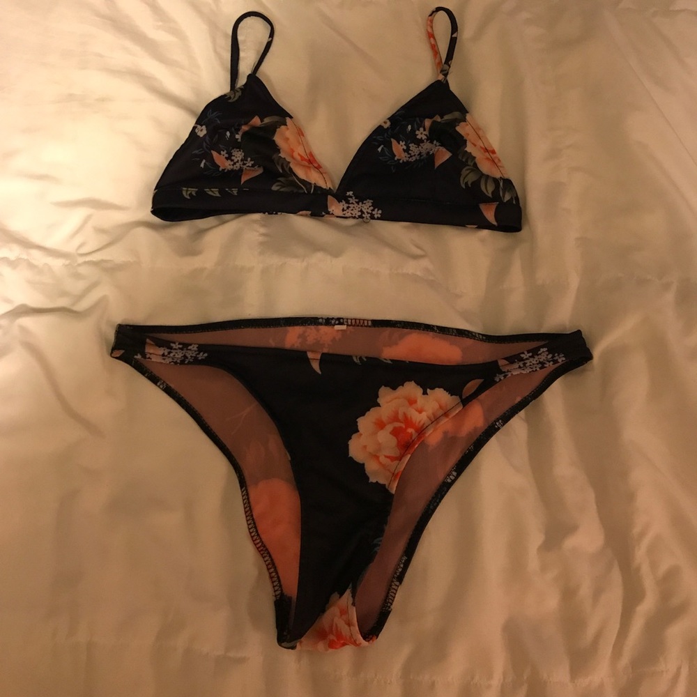 Floral Bathing Suit
