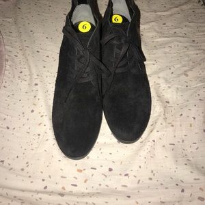 Black booties Size 9