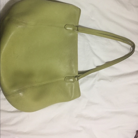 Vintage yellow Coach bag - Picture 2 of 4
