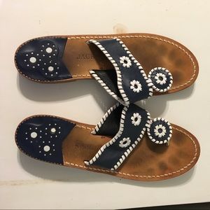 FINAL SALE: Jack Rogers sandals, navy, 8