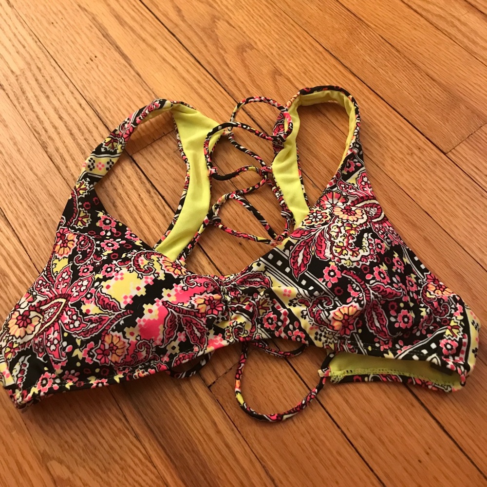 Neon Bikini Top