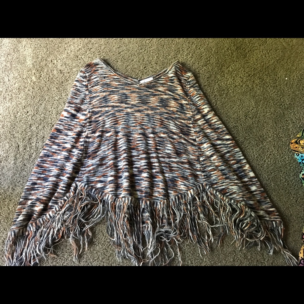 Knit Poncho