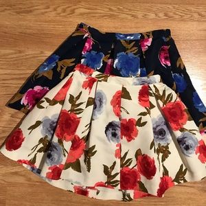 F21 Floral Skirt Bundle