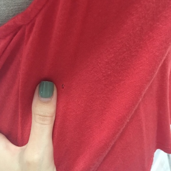 coral open-back top - Picture 3 of 3