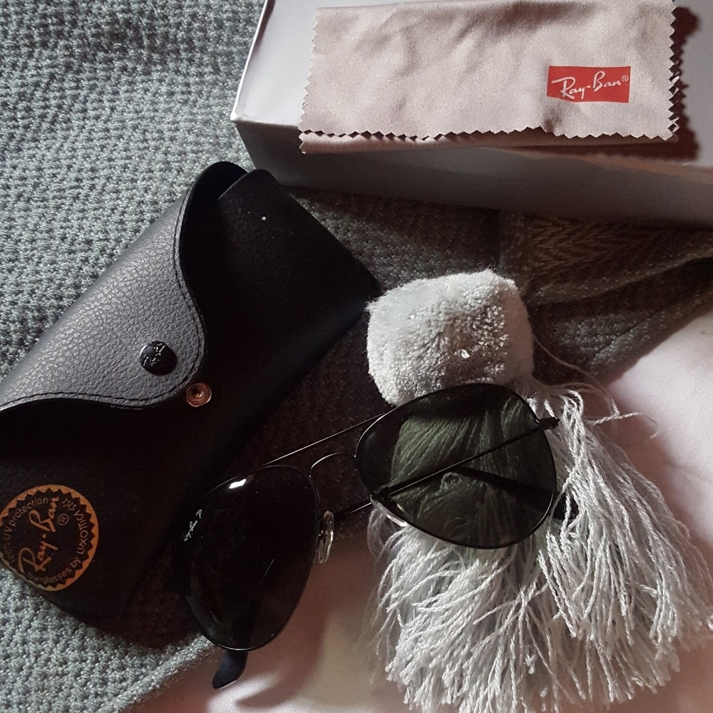 Ray ban polarized aviators