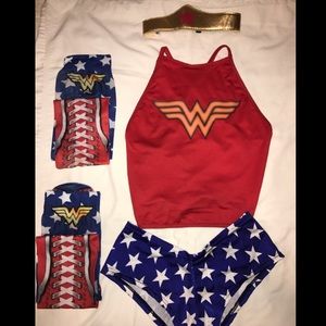 Wonder Woman rave outfit costume EDC