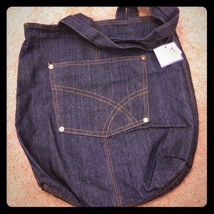 Denim Bath & Body Works Tote