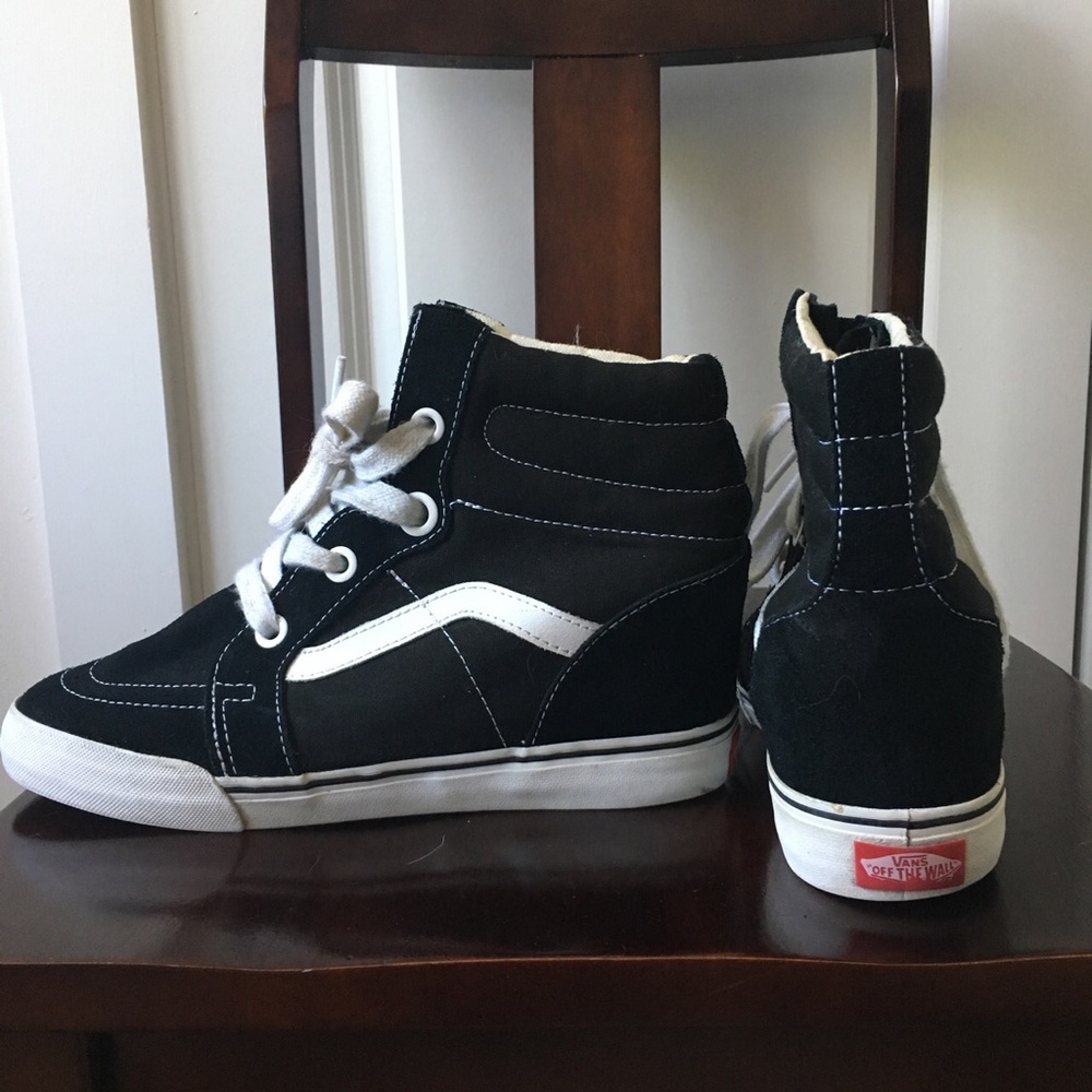 Vans wedges, perfect condition! Size 8 Men's.