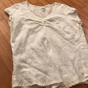 White Short Sleeve Shirt