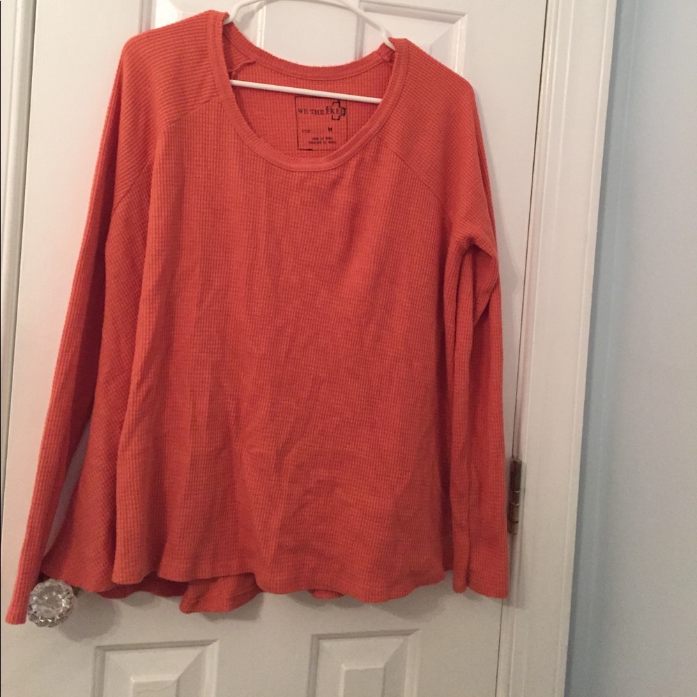 Free People Waffle Tunic