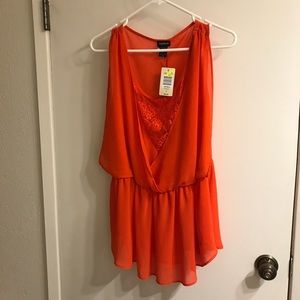 🔻PRICE DROP🔻Orange Peplum