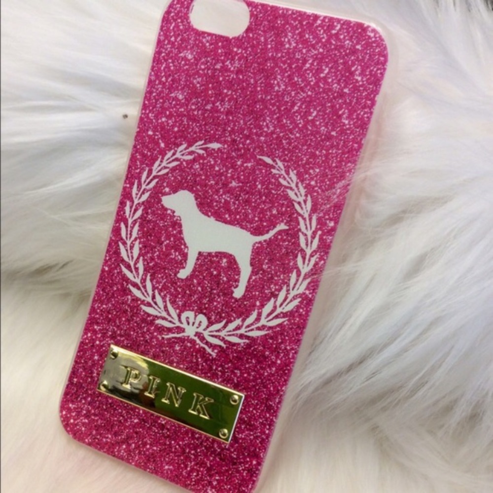 Pink Victoria's Secret case iPhone 6-6s