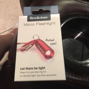Brookstone micro flashlight