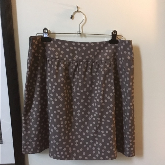 REMOVED ❌ LOFT Polka Dot Pleated Skirt - Picture 2 of 5