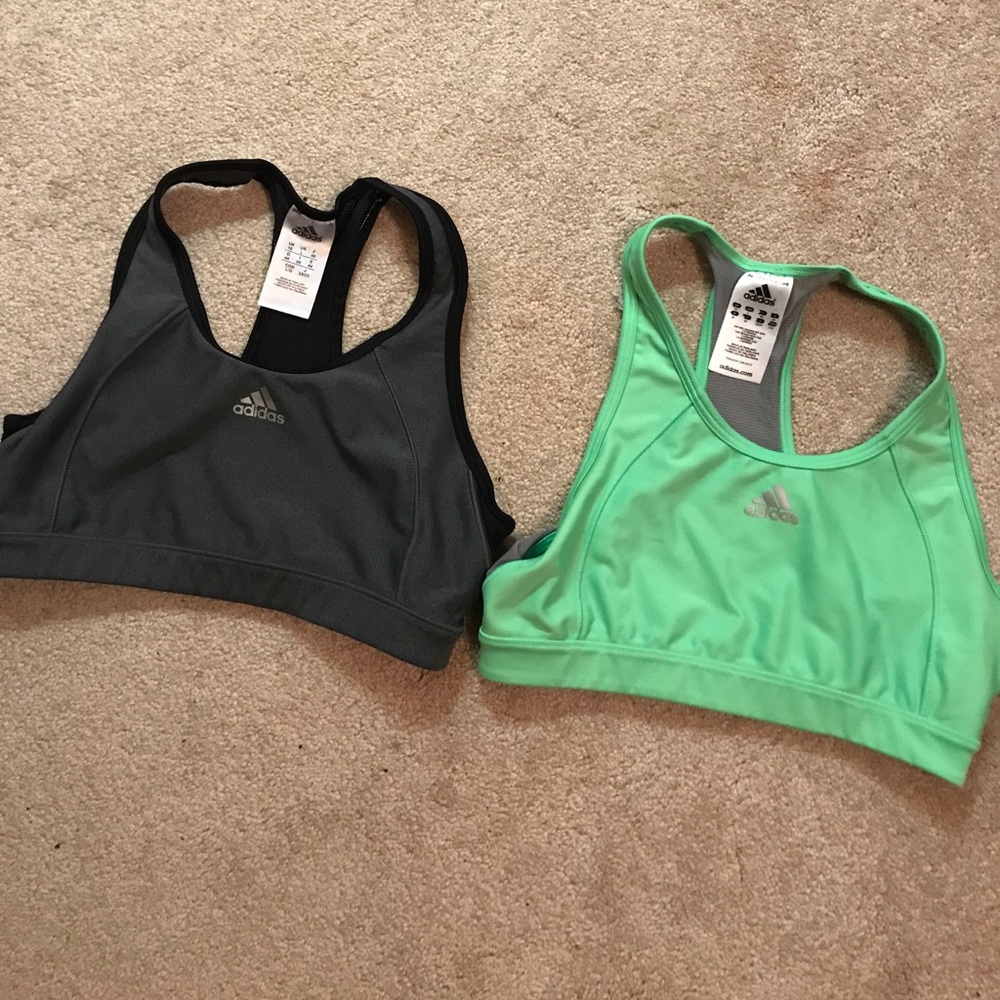 2 Adidas sports bras