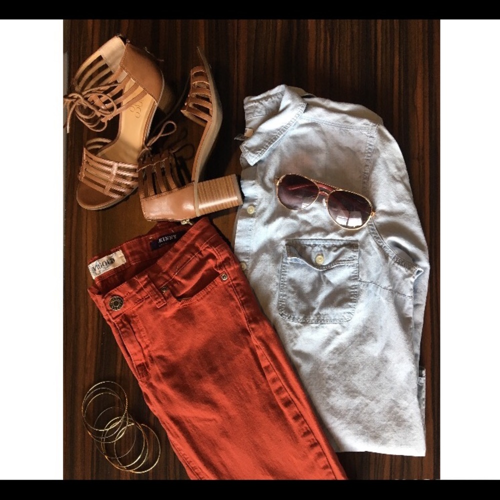 ~SALE~ Rust colored skinny jeans