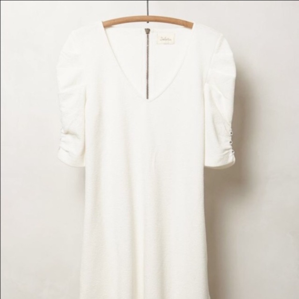 Anthropologie deletta gaelle white tunic