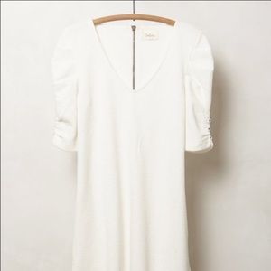 Anthropologie deletta gaelle white tunic