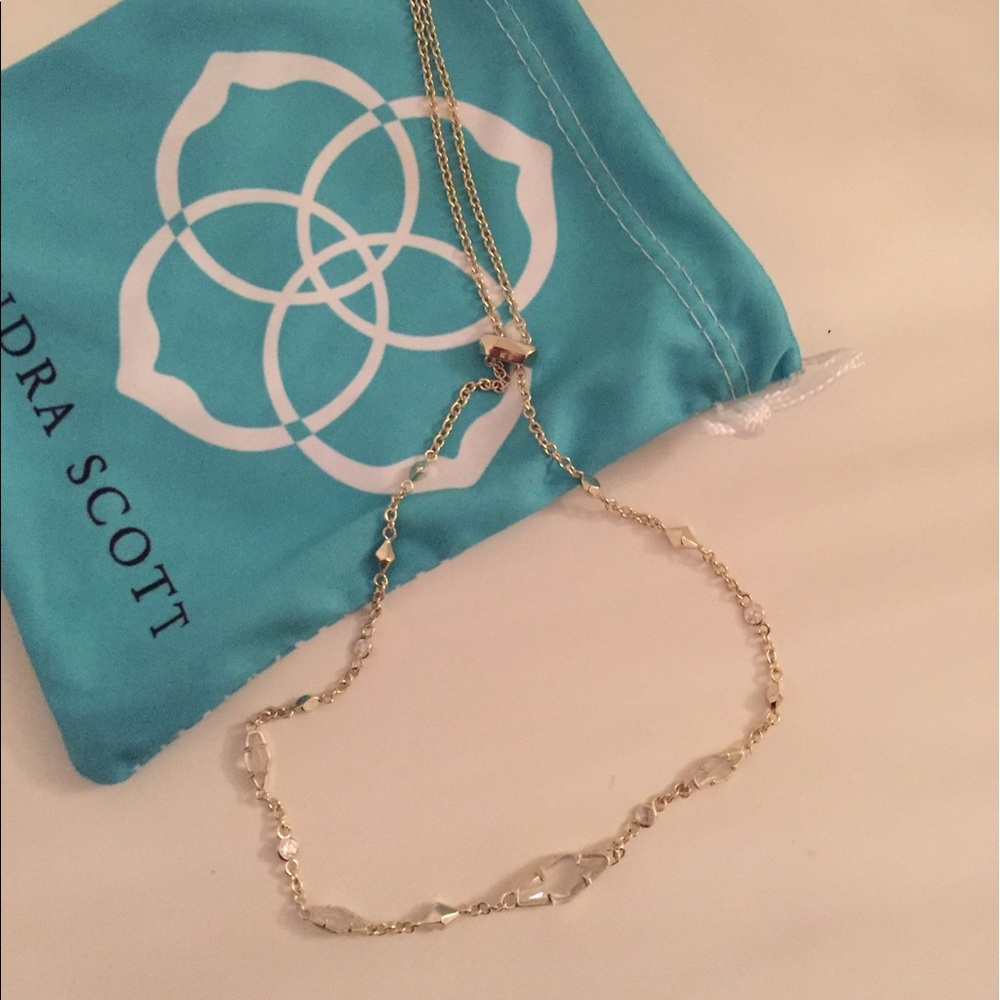 Kendra Scott Debra choker necklace, gold