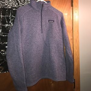 Light Purple Patagonia Zip-Up