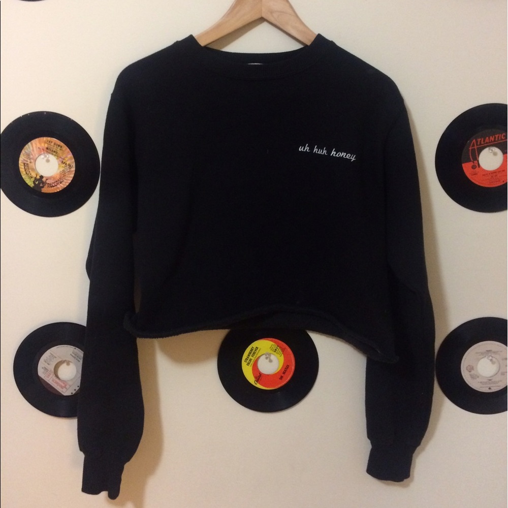 Brandy Melville "Uh Huh Honey" Kanye West Crop