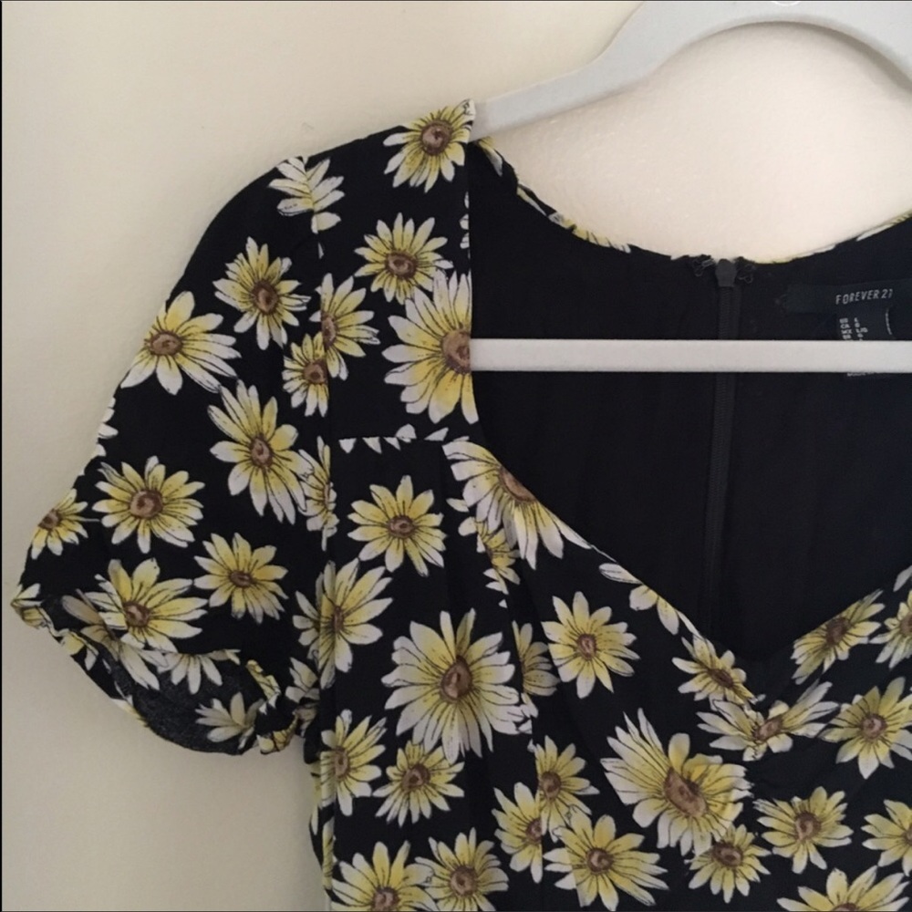 Forever 21 sunflower dress