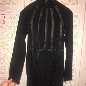Black long sleeved dress