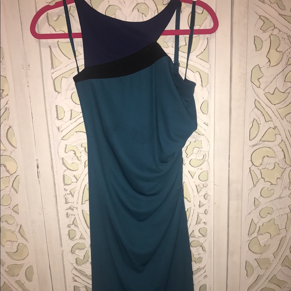Blue BCBG dress