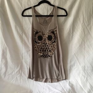 Owl tank top