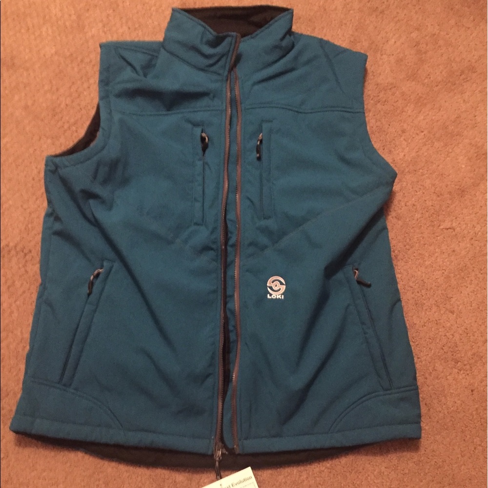 Loki 2-n-1 Men's Mtn Vest w/Built in Backpack XL