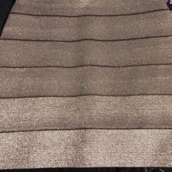 Romeo & Juliet silver/gunmetal bandage skirt - Picture 3 of 4