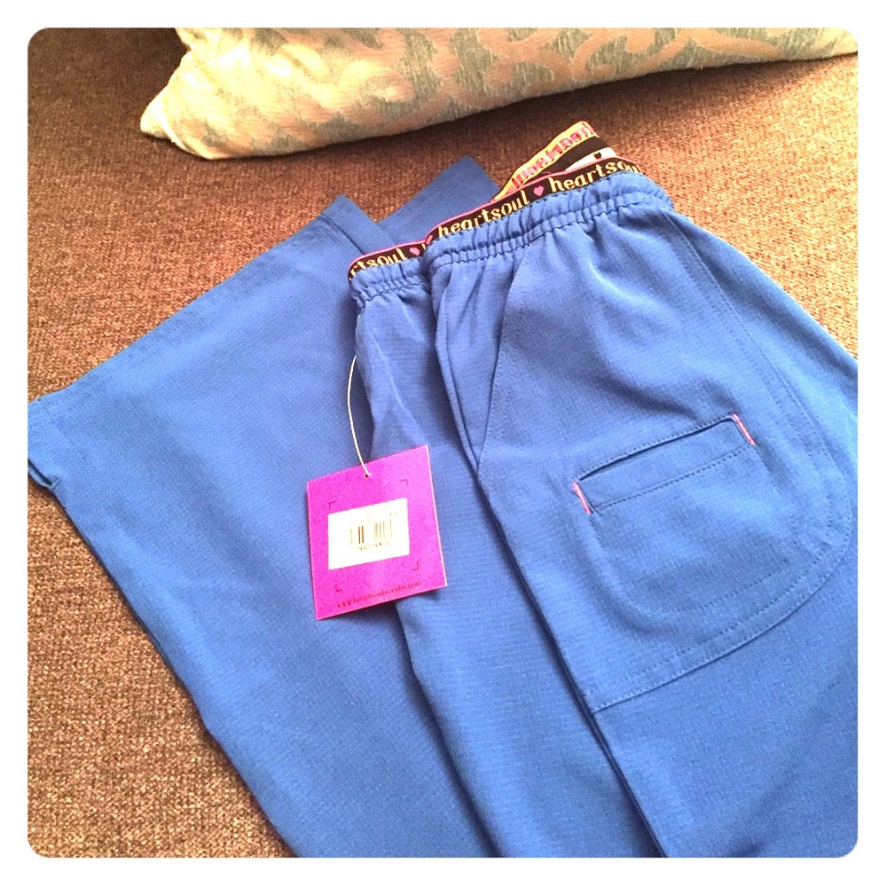 Royal blue scrubs