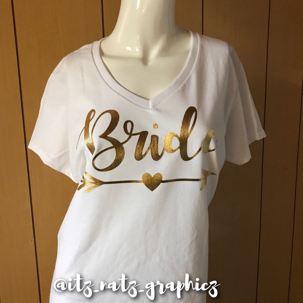 Custom Shirts Bride