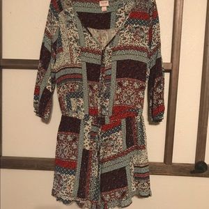 Multi Print Romper