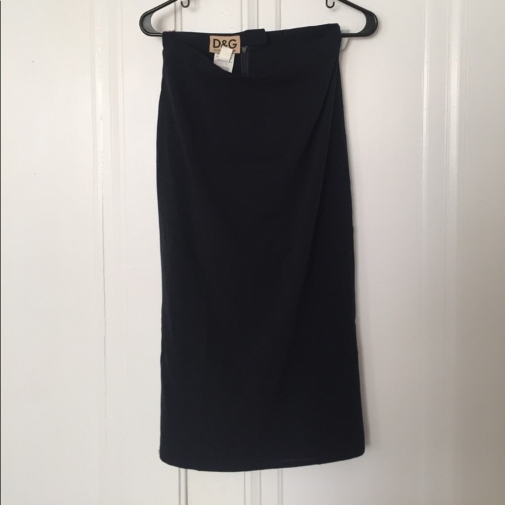 Dolce & Gabbana maxi skirt (black)