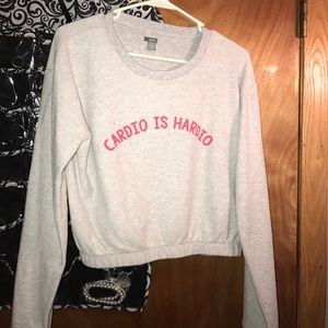 ⭐️SALE!! Aerie Cropped Sweatshirt