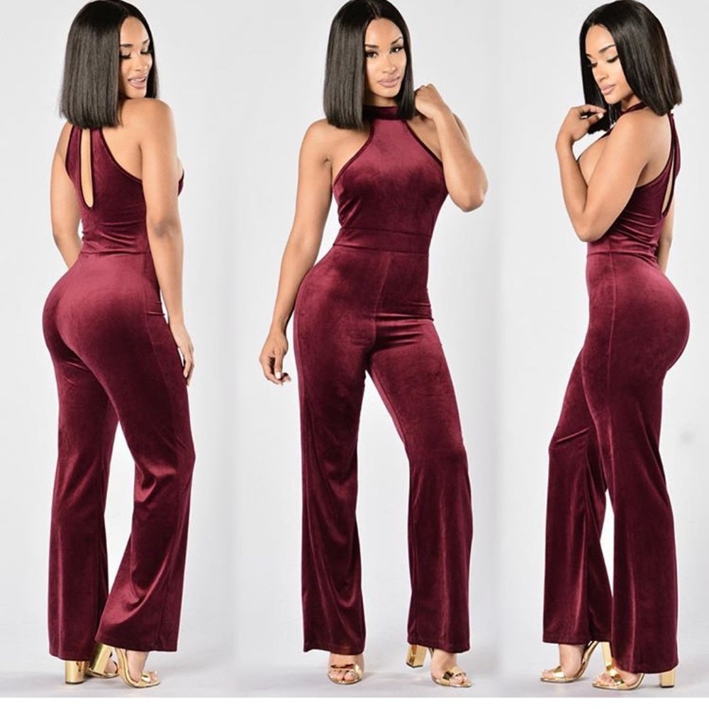 NEW Velvet Jumpsuit