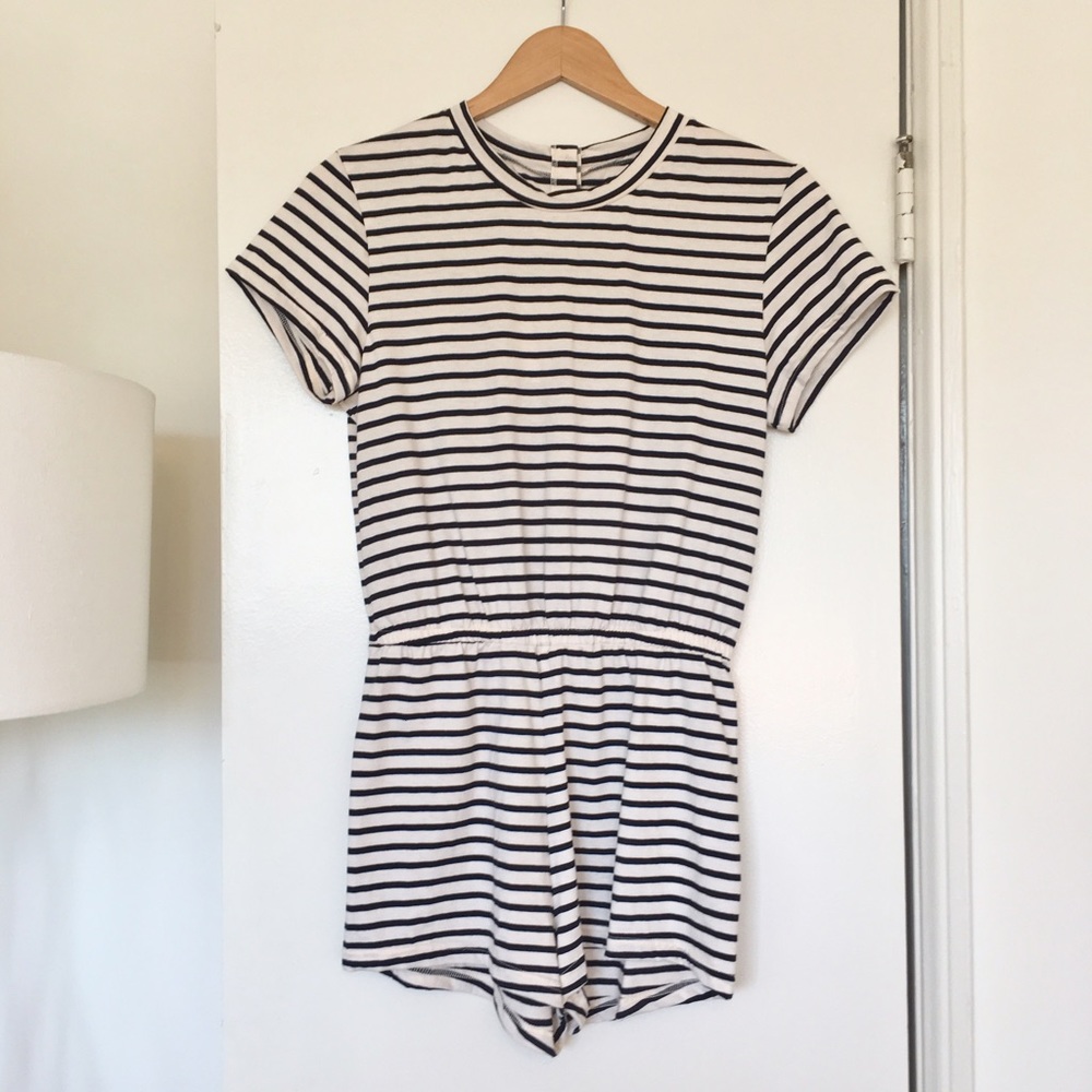 Comfy Striped Romper